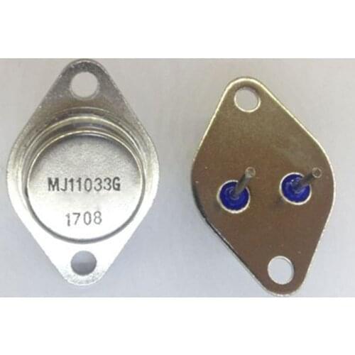 2pcs/lot MJ11033G MJ11033 TO-3 NPN 50A 120V NEW ORIGINAL