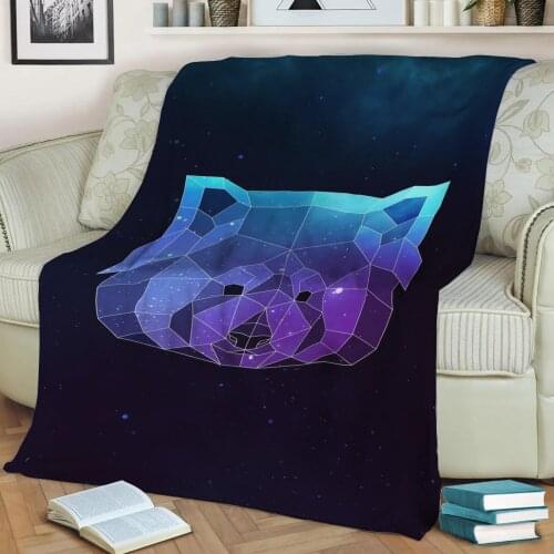 Abstract Dash Pattern 3D Printed Velvet Plush Throw Fleece Blanket Bedspread Sherpa Blanket Home Decora