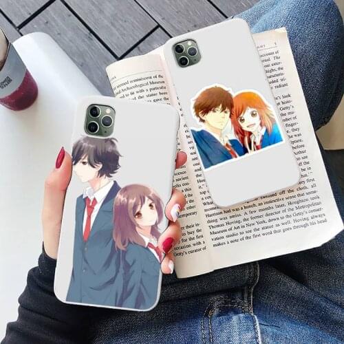 Ao Haru Ride anime Phone Case Candy Color for iPhone 6 6S 7 8 11 12 XS X SE 2020 XR mini pro Plus MAX funda