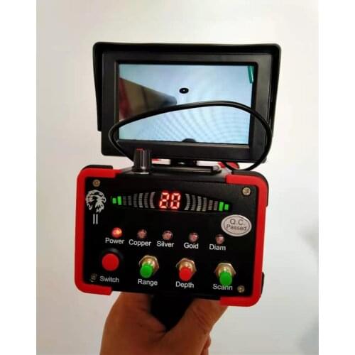 Black Eagle 2 generation remote handheld metal detector with infrared scanning and searching target location