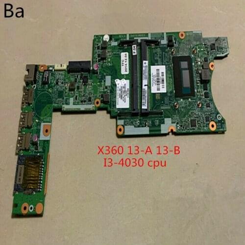 For HP Pavilion X360 13-A 13-B Laptop motherboard integrated graphics card I3-4030U CPU complete comprehensive testing