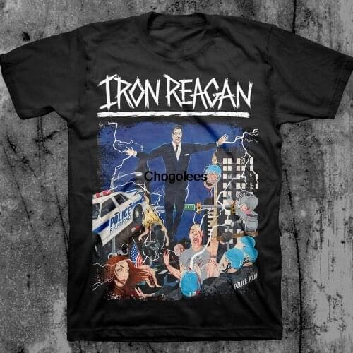 Iron Reagan t shirt crossover thrash band