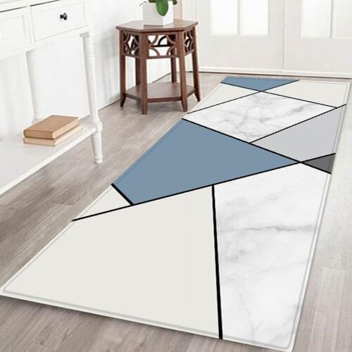 Sponge Floor Carpet Slip Digital Printing Hallway Carpet Area Mat Living Room Home Decor