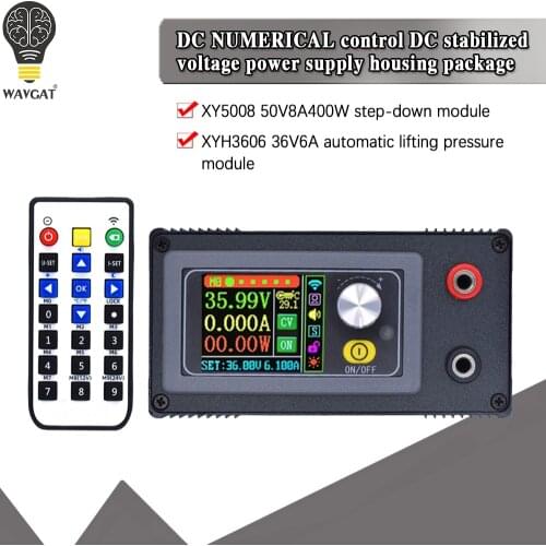 High-end DC DC Buck Converter CC CV 0-50V 6A 8A 216W 400W Power Module Adjustable Regulated laboratory power supply WIFF APP