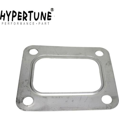 Hypertune - T04E T66 T70 GT35 GT40 T4 Turbo Turbine Inlet Gasket T4 Flange Gasket 4 Bolt 304 Stainless Steel HT4807