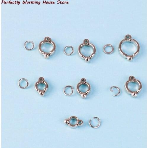 Hot Sale 2 Pcs/Set 4.5/5.5/6.5/7.5/8.5/9.5/11.5MM Parrot Leg Ring Alloy Outdoor Flying Training Pet Birds Pigeon Foot Rings