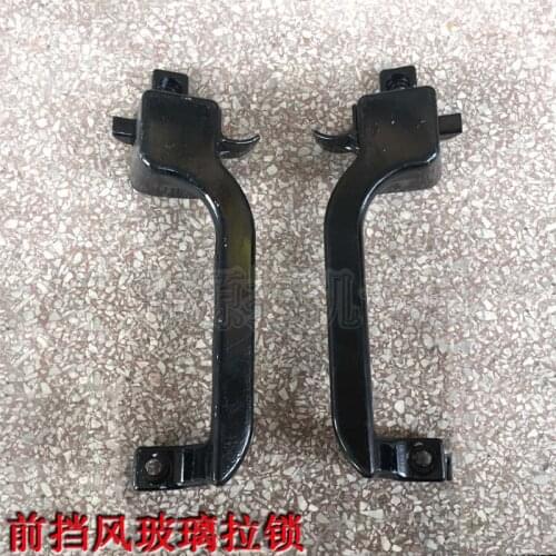 Make for New source wheel excavator front windshield glass zipper door pull handle door handle original