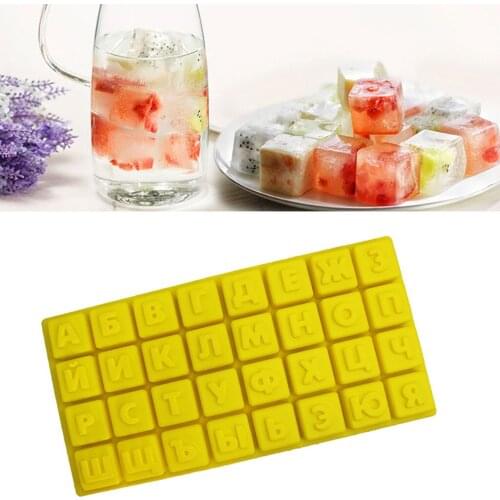 Hot 32 Shaped Silicone Freeze Kitchen Mold Ice Candy Chocolate Moulds Baking Tool Mold Kitchen Decorating Accessories