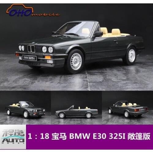 OTTO 1:18 BMW E30 325i Roadster Collection resin die-cast Simulation Model Cars Toys