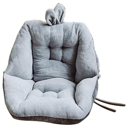 Modern Solid Color Soft Semi-Closed Seat Cushion, Comfortable And Beautiful Buttocks, With Integrated Seat Cushion Office Decro