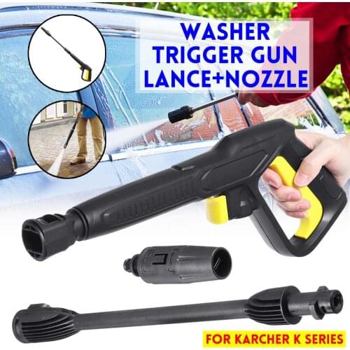High-pressure gun barrel + high-pressure handle of nozzle for Karcher K series Washing Machine Water Guns