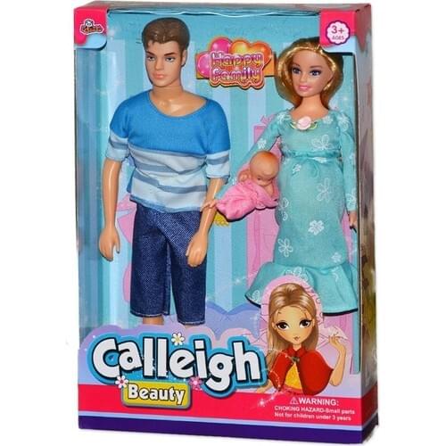 Vardem 66396 Boxed 11.5 Inch Accessorized Family Baby