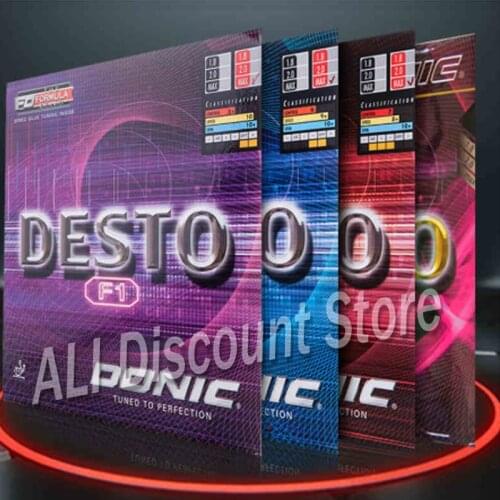 100% original DONIC table tennis Desto F1 F2 F3 MAX rubber Germany ping pong pimples in rubbers