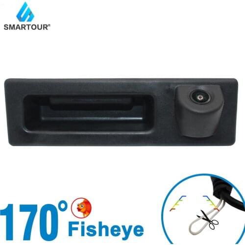 170 Degree Fisheye Lens CCD Car Parking Trunk Handle Rear View Reverse Camera For BMW 3/5 Series F10 F11 F25 F30 F31 F32 X3 F25