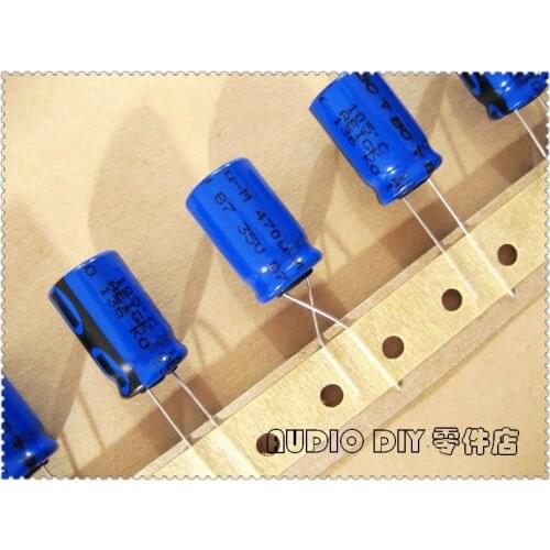2PCS/20PCS BC 136 Series 470uF 35V 35v470uf Electrolytic Capacitor