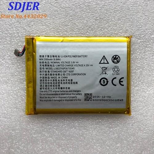 High Quality LI3823T43P3H715345 2000mAH Original Phone Battery For ZTE Grand S Flex MF910 MF910S MF910L MF920 MF920S MF920W