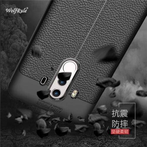 WolfRule Huawei Mate 10 Pro Case Cover Shockproof Luxury Leather TPU Case sFor Huawei Mate 10 Pro Phone Fundas Mate 10 Pro ]
