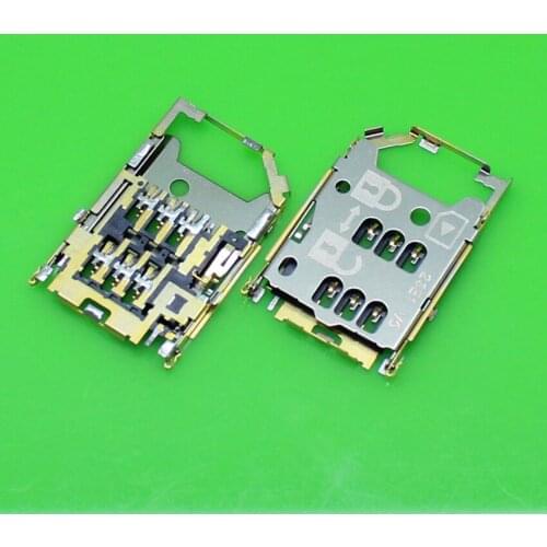 ChengHaoRan 1 Piece New sim card holder connector replacement for Nokia C6 mobile phone.KA-234