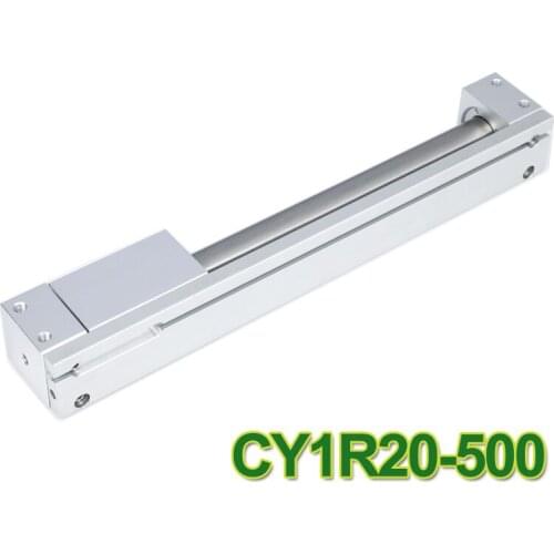 CY1R20-500 Rodless cylinder 20mm bore 500mm stroke high pressure pneumatic cylinder CY1R CY3R series CY1R20*500
