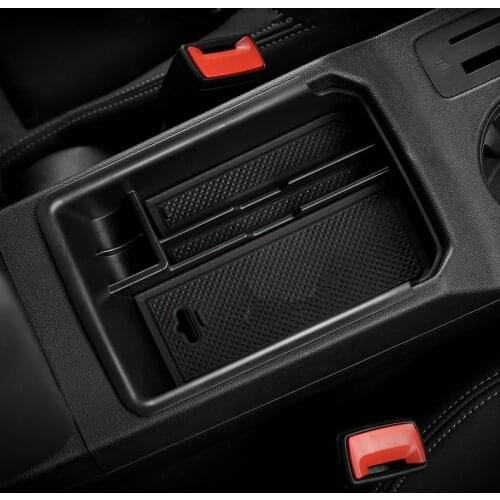 For Audi A3 8Y Sedan Hatchback Sportback 2020 2021 Car Black Front Console Armrest Glove Storage Box Tray Container Organizer