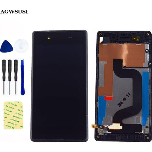 For Sony Xperia E3 D2202 D2203 D2206 D2243 D2212 Full Touch Screen Digitizer Sensor Glass / LCD Display Monitor Panel Assembly