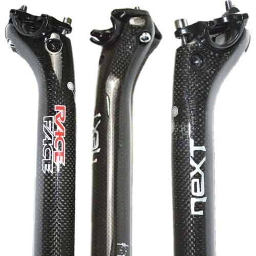 RACE FACE NEXT Carbon Fiber Road Bicycle Seatpost Offset 25mm MTB Bike seatpost bicycle parts 31.6 30.8 27.2MM 450mm