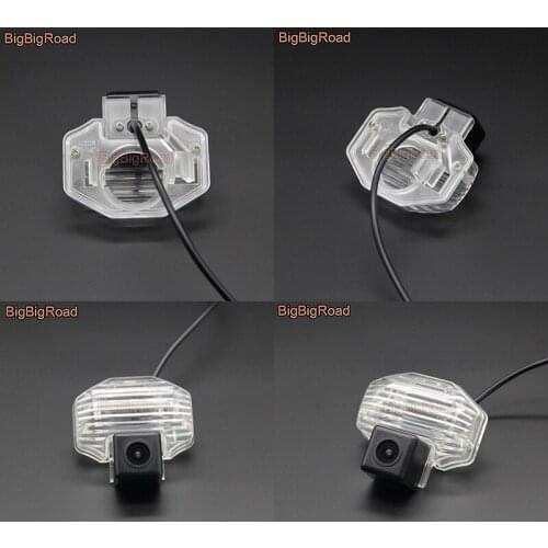 BigBigRoad Car HD Rear View Parking CCD Camera Auto Backup Monitor For Toyota Corolla E140 E150 10th Generation 2006-2014