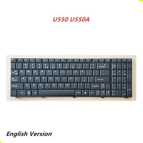 Laptop English Keyboard For LENOVO U550 U550A Notebook Replacement layout Keyboard