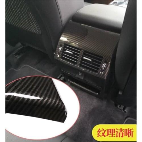 Fit for Jaguar e-pace rear exhaust vent anti kick cover interior trim trim part E-space rear air outlet bright frame