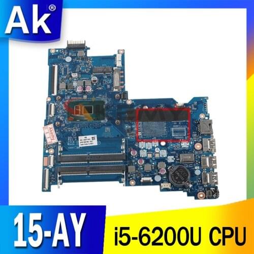 Laptop motherboard For HP 15-AY SR2EY 854937-601 854937-001 854937-501 i5-6200U 100% fully tested