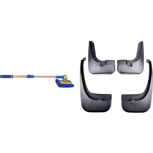 Car Wash Brush Kit Portable Car Washing Cleaning Mop & Splash Guard Mudguards for Benz Vito V Class W447 2016-2018