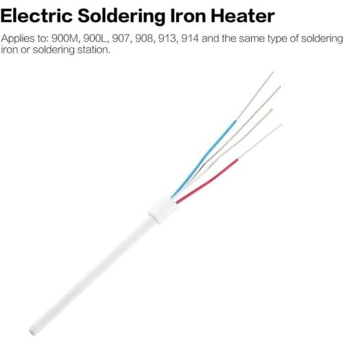 Iron Heater Soldering Station Electric Soldering Iron Heating Element Ceramic Core For 936A 8586 852D+ 898D 937 909D