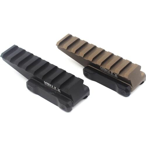 Tactical FAST Riser Mount Made By Oxidizing Aluminiu CNC FOR G33 UH1 LCO And Other Red Dot Sight