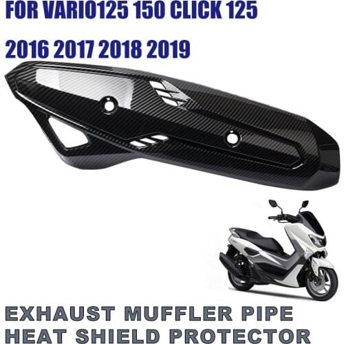 NMAX155 N-MAX155 Exhaust Muffler Pipe Heat Shield Protector Thermal Insulation Cover Protection For Yamaha NMAX N-MAX N MAX 155