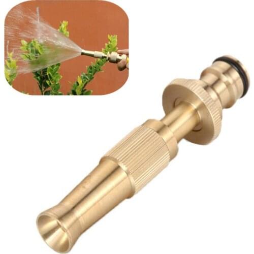 1PC High Pressure Water Gun Washing Spray Nozzle Garden Tools Watering Irrigation Water Sprayer Full Copper