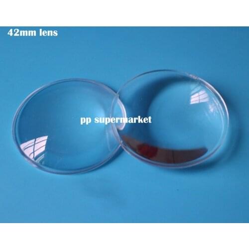 10pcs/lot High Power LED 42mm Convex Lens Optical Acrylic PMMA LED Lens