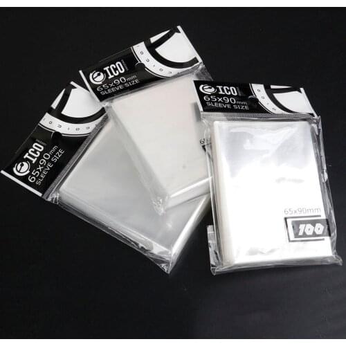 100pcs/pack Card Board Game CPP Material Cards Protector Magic Killers