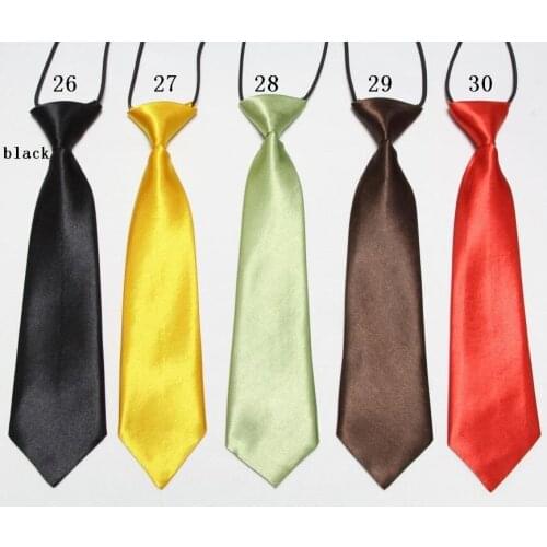 2019 baby Boys ties kids' neck tie solid handmade