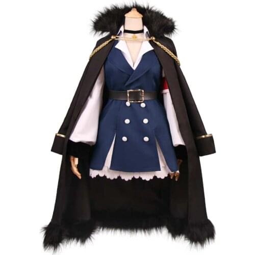 Anime! Girls Frontline Kar98K Battle Suit Uniform Cosplay Costume Custom-made Size For Women Halloween Clothes