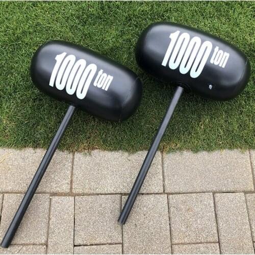 1Pcs Big Inflatable Hammer Funny Creative 1000 Ton Air Hammer Toys For Children Party Novelty & Gag Toys Balloons Supply Gift