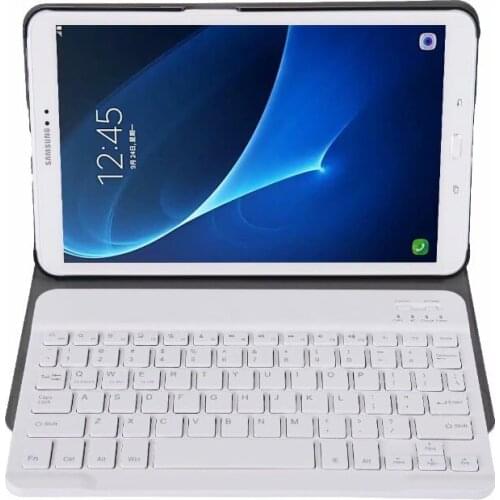 Wireless Bluetooth Keyboard Case for Samsung Galaxy Tab A A6 10.1 2016 T585 T580 Keyboard Tablet PU Leather Flip Cover + Pen