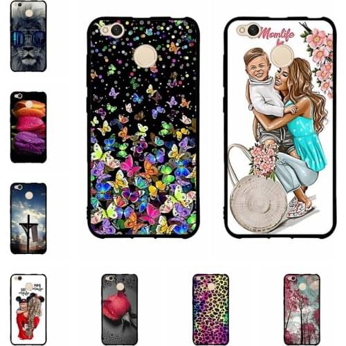 Soft TPU Case For Xiaomi Redmi 4X Case Cover Silicone Back Cover for Redmi 4X Phone Case Funda Coque Capa Bumper Protective