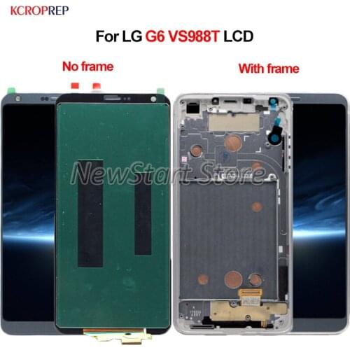 For LG G6 VS988T H870 LCD Display Touch Screen Digitizer Assembly Replacement Accessory 100% Tested 5.7" For LG G6 VS988T lcd