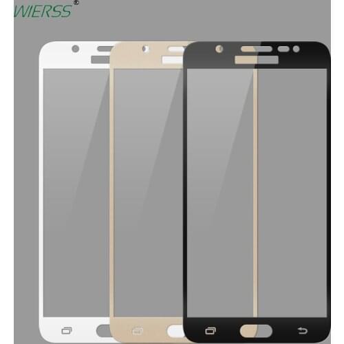 For Samsung Galaxy J5 Prime Full Cover Tempered Glass Screen Protector For Samsung Galaxy J7 Prime Full Coverage glass case Film