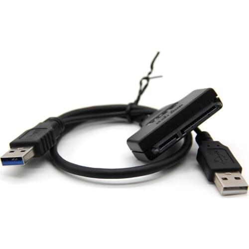 USB 3.0 to SATA Hard Drive Adapter Converter Cable Cord for 2.5 inch SSD HDD for PC