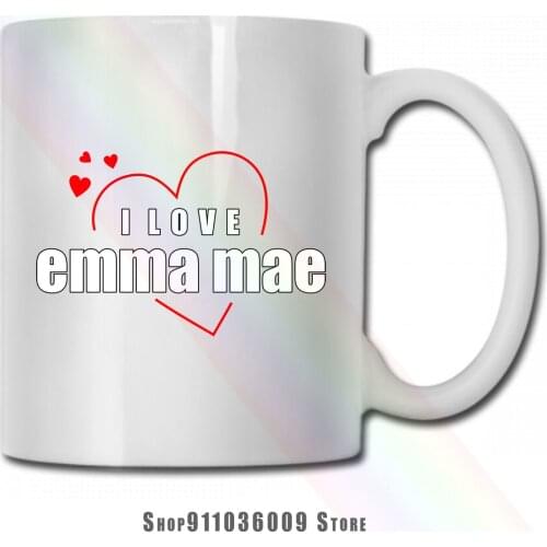I Love Emma Mae mug cup tazas
