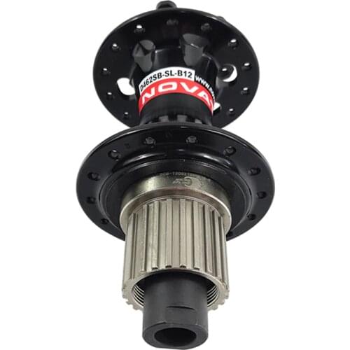 Novatec D462SB-SL-B12 Micro Spline 12s Boost 148mm MTB Hub 28H J-Hook Disc Brake 462 SHN MS 12 Speed Mountain Bike Cube