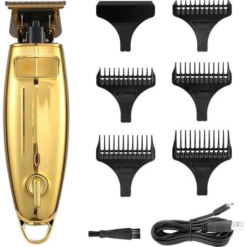 Professional T-outliner Hair Trimmer for Men Hair Clipper Electric Hair Cutter Machine Rechargeable Haircut Powerful 100-240v