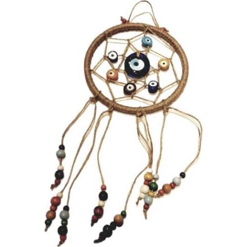 Handmade feather Dream Catchers big round ring circle hanging outdoor wedding decorations bed room home decor