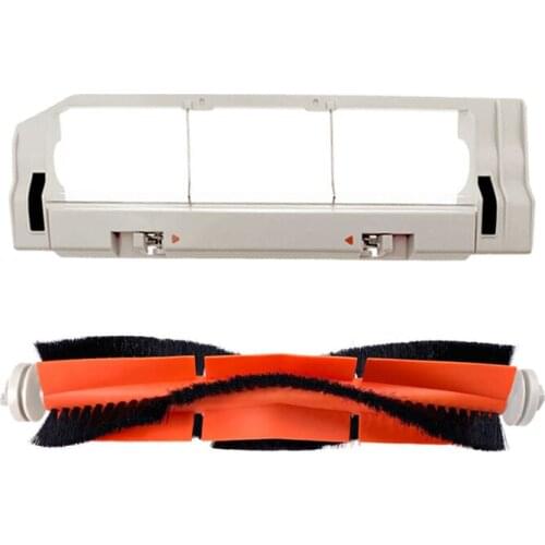 Detachable Roller Main Brush Cover For Xiaomi Mi Robot SDJQR01RR Mijia 1s Roborock S50 S51 S52 S55 T6 T7 Vacuum Cleaner Parts